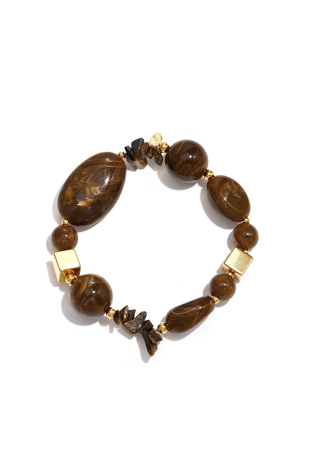 Armband harskralen bruin