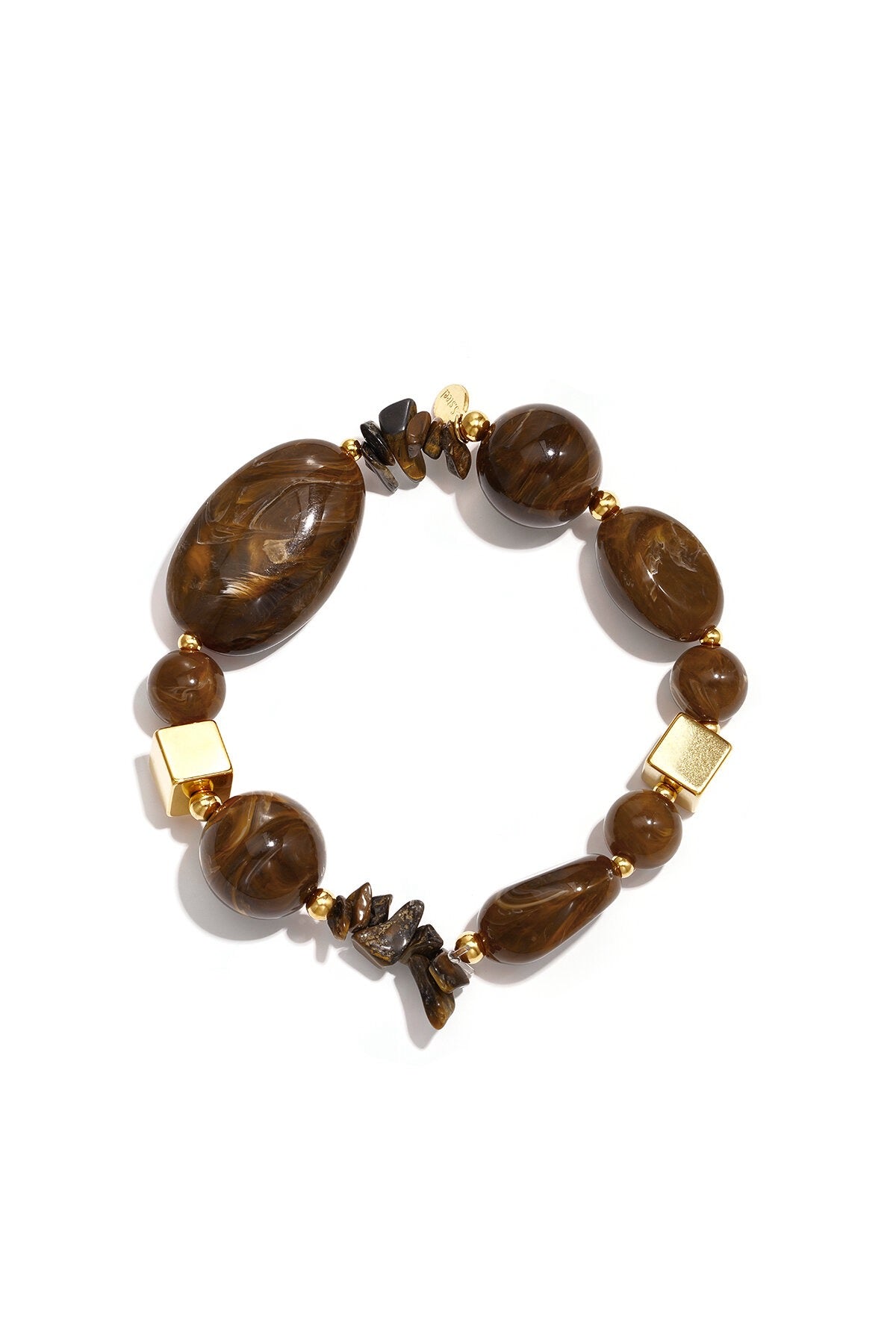 Armband harskralen bruin