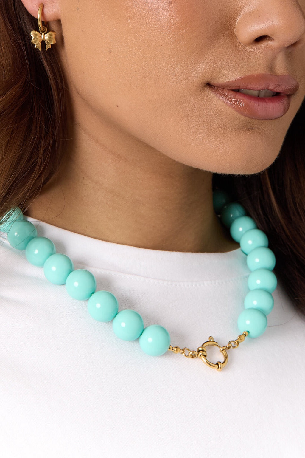 Kralenketting turquoise