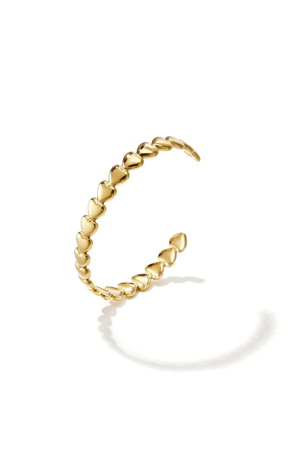 Bangle hartjes goud