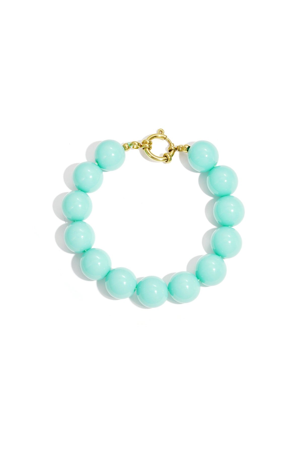 Kralenarmband turquoise