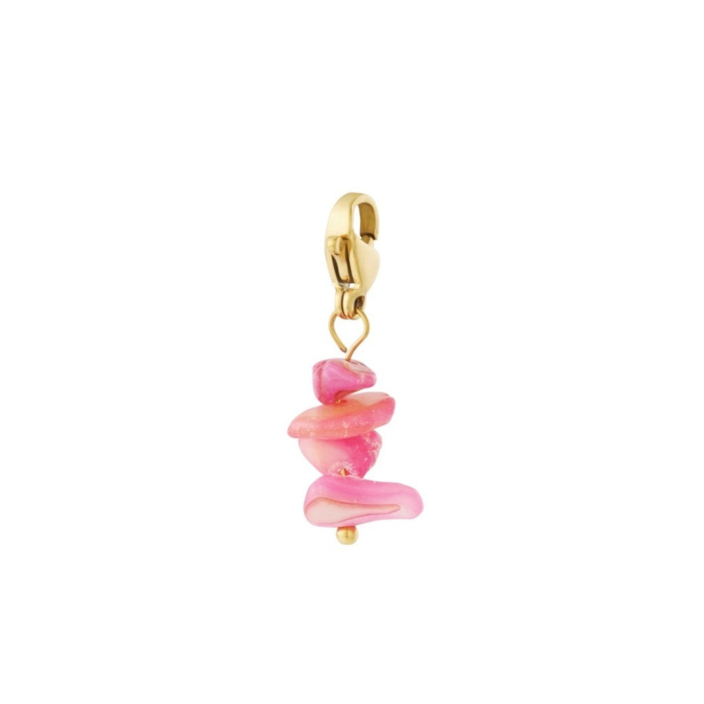 Bedel steen fuchsia roze