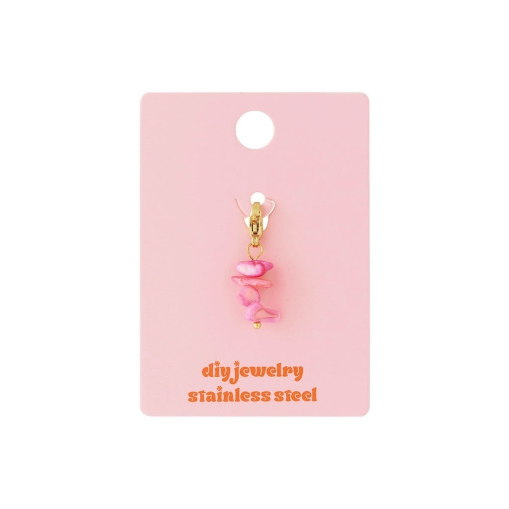 Bedel steen fuchsia roze