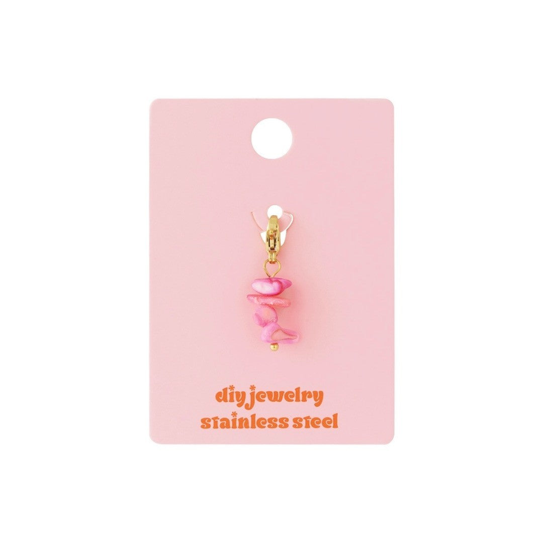 Bedel steen fuchsia roze