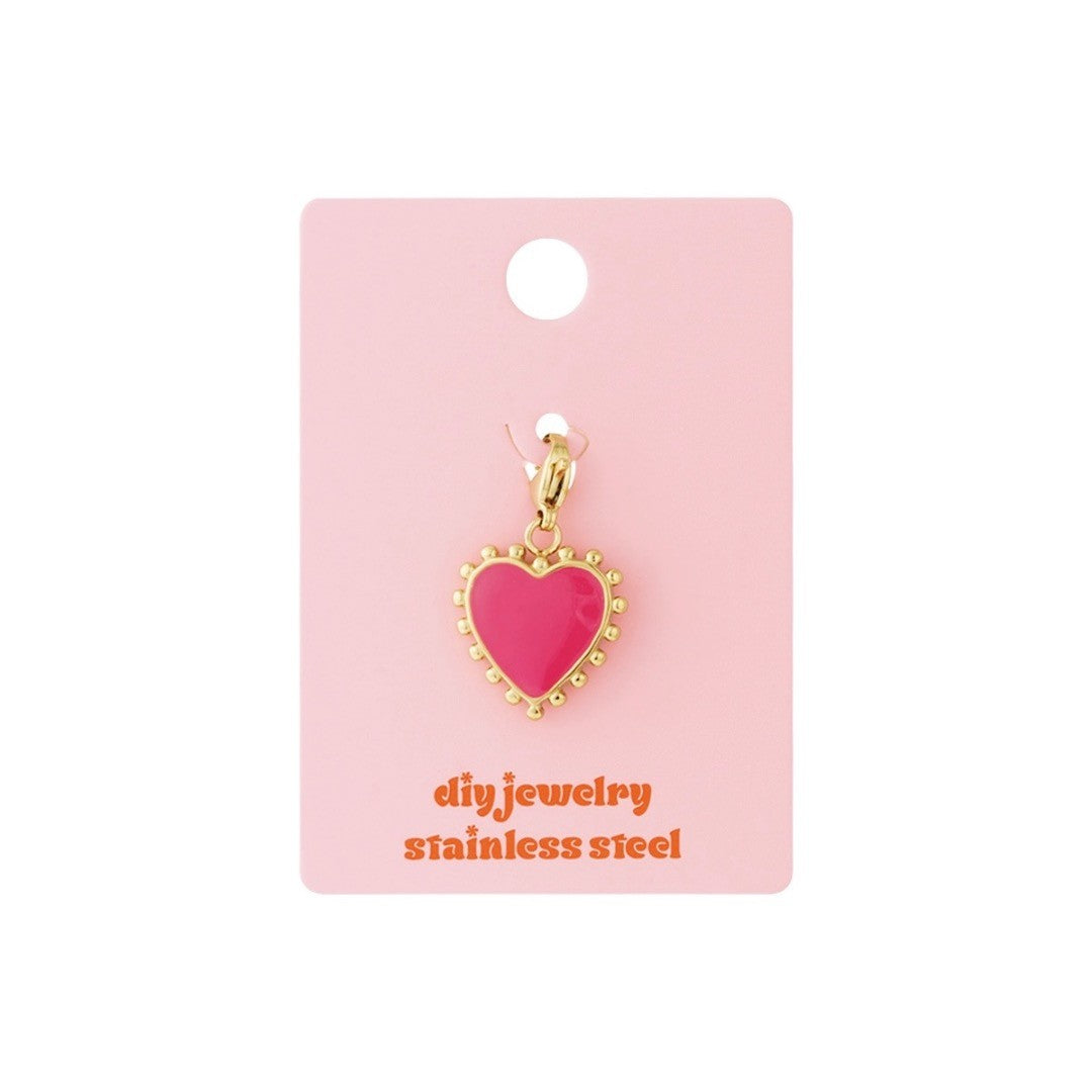 Bedel hart fuchsia