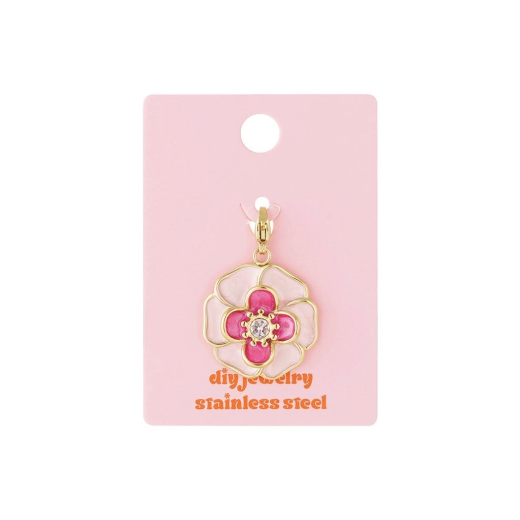 Bedel bloem sprankel roze