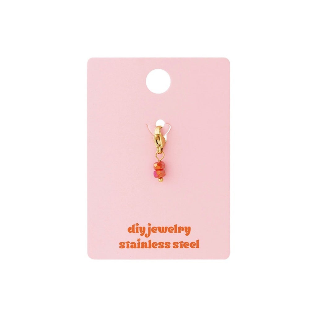 Bedel kristal roze rood