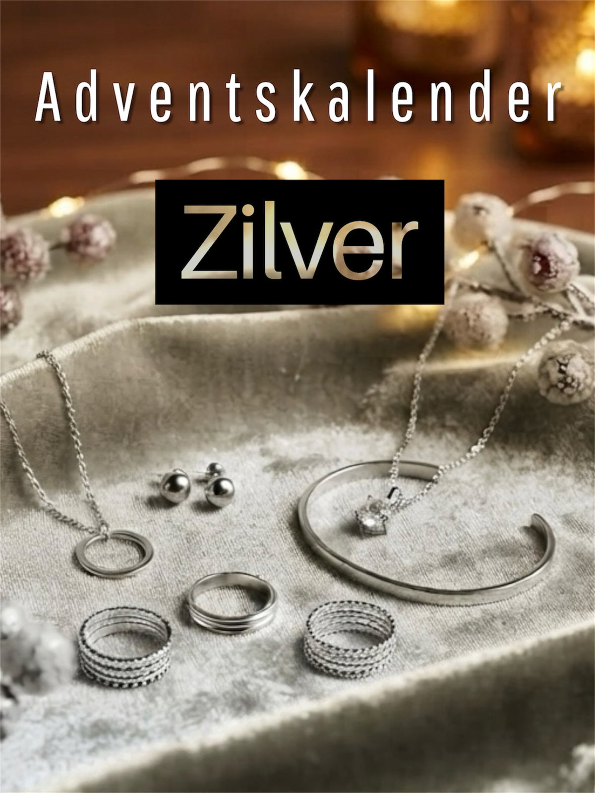 Adventskalender zilver