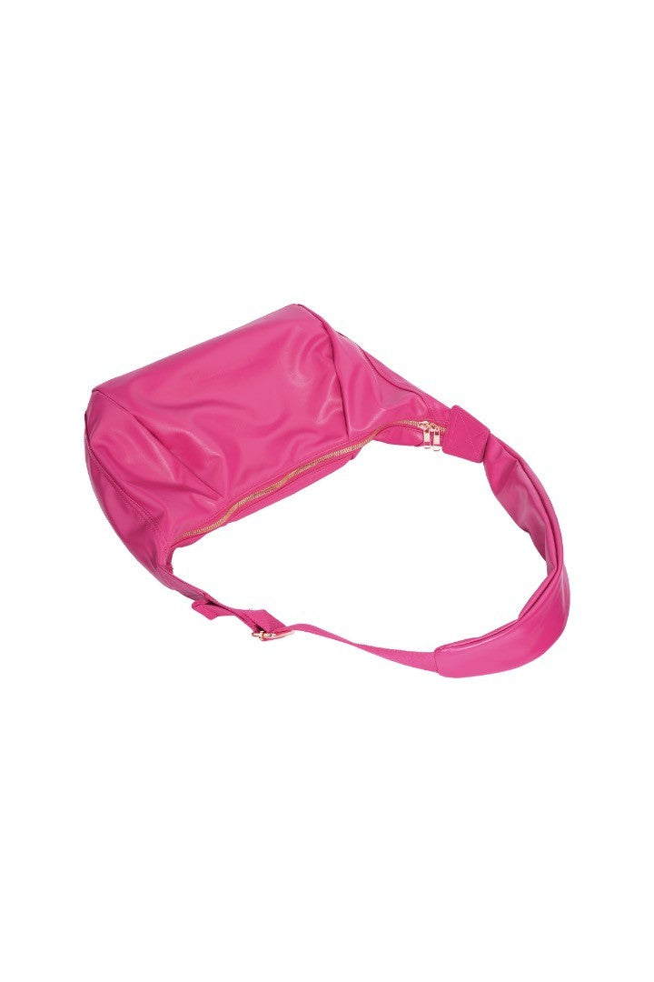 Schoudertas fuchsia