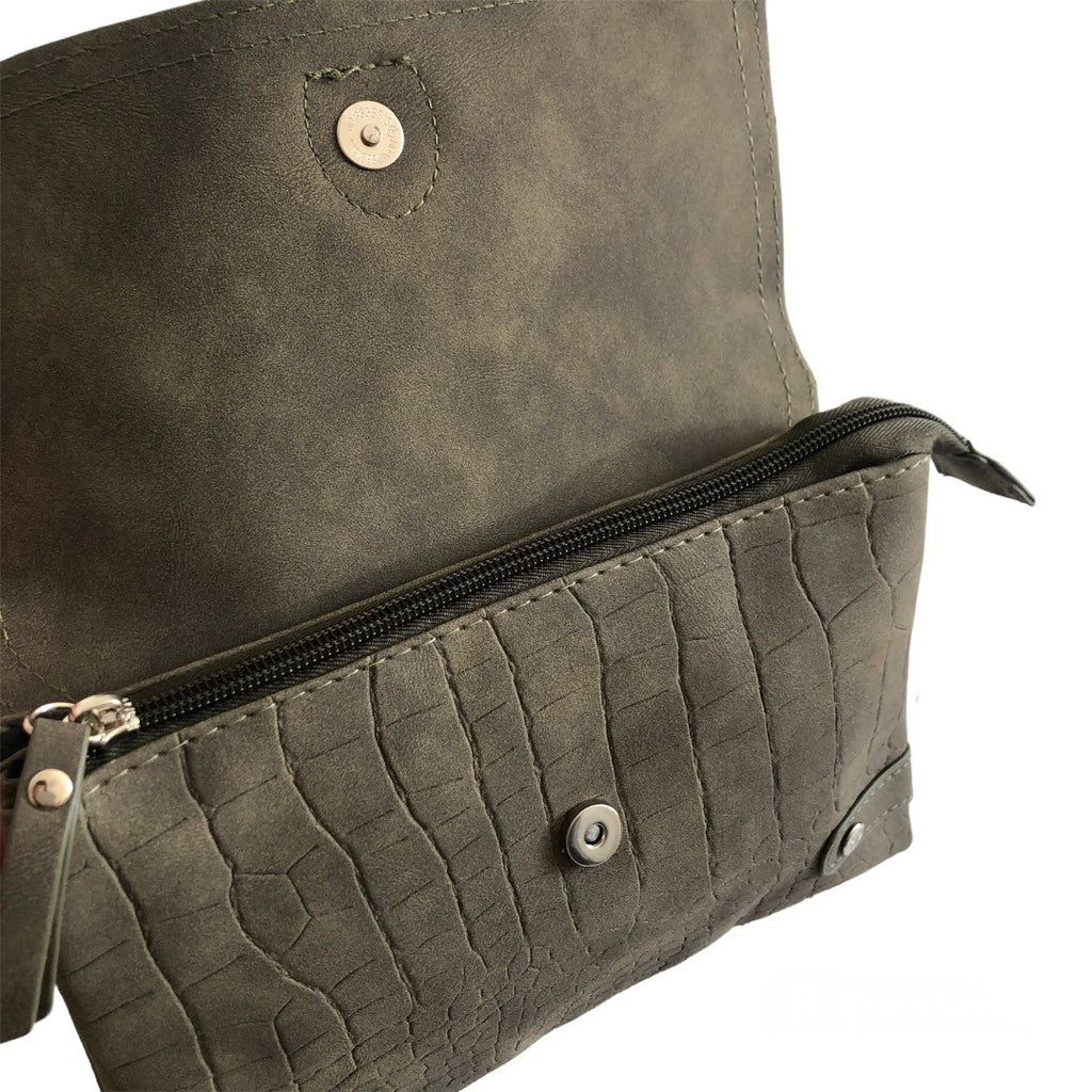Crossbody tas Army green