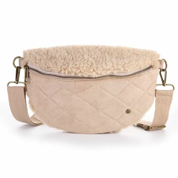 Heuptas teddy beige
