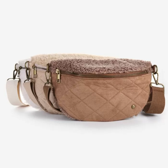 Heuptas teddy beige